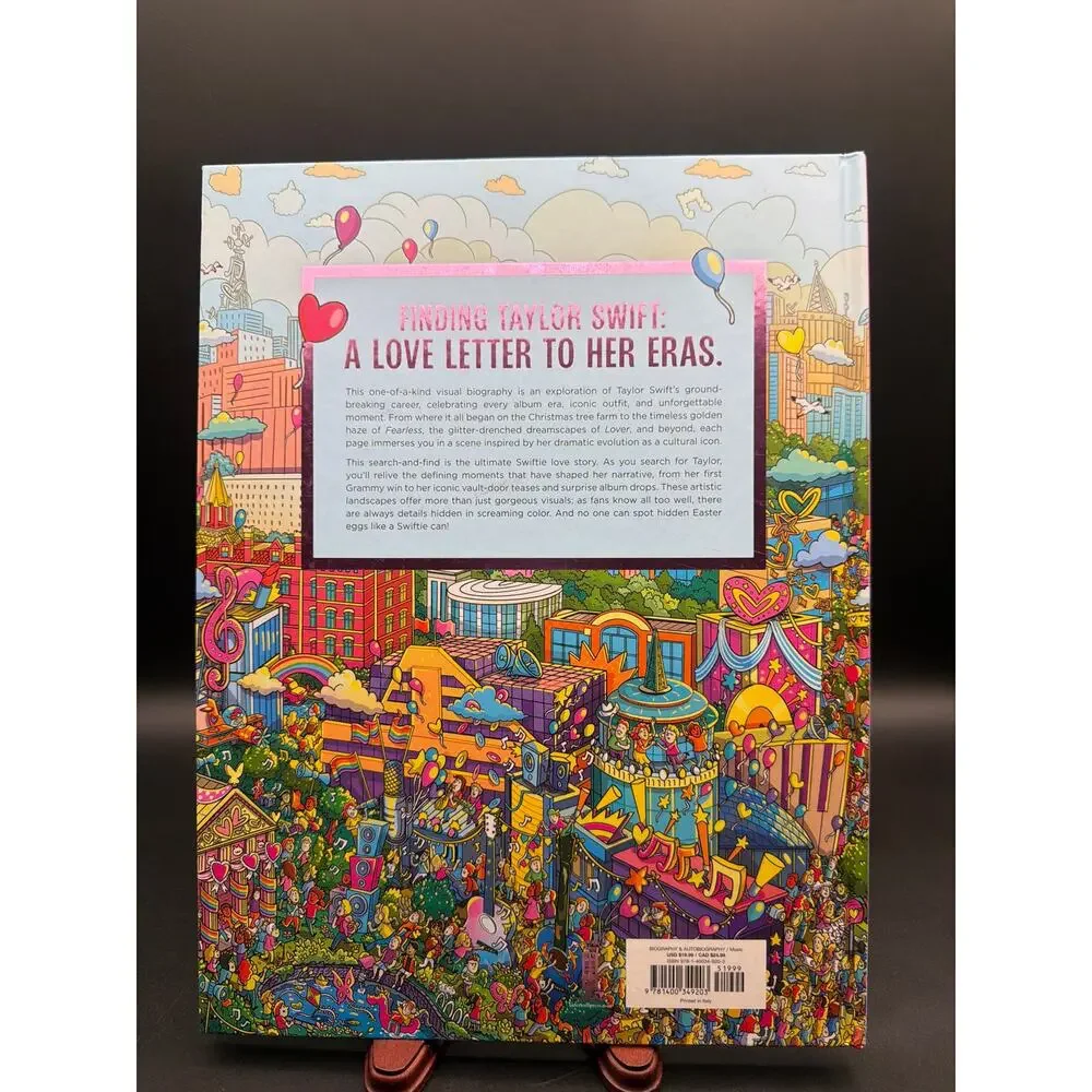 Taylor Swift Unofficial Search & Find Biography Gus Morais Hardcover 2025